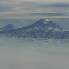 Mount Ararat, viewed from Armenia
