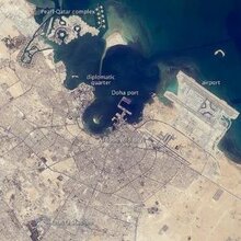Aerial view, Qatar